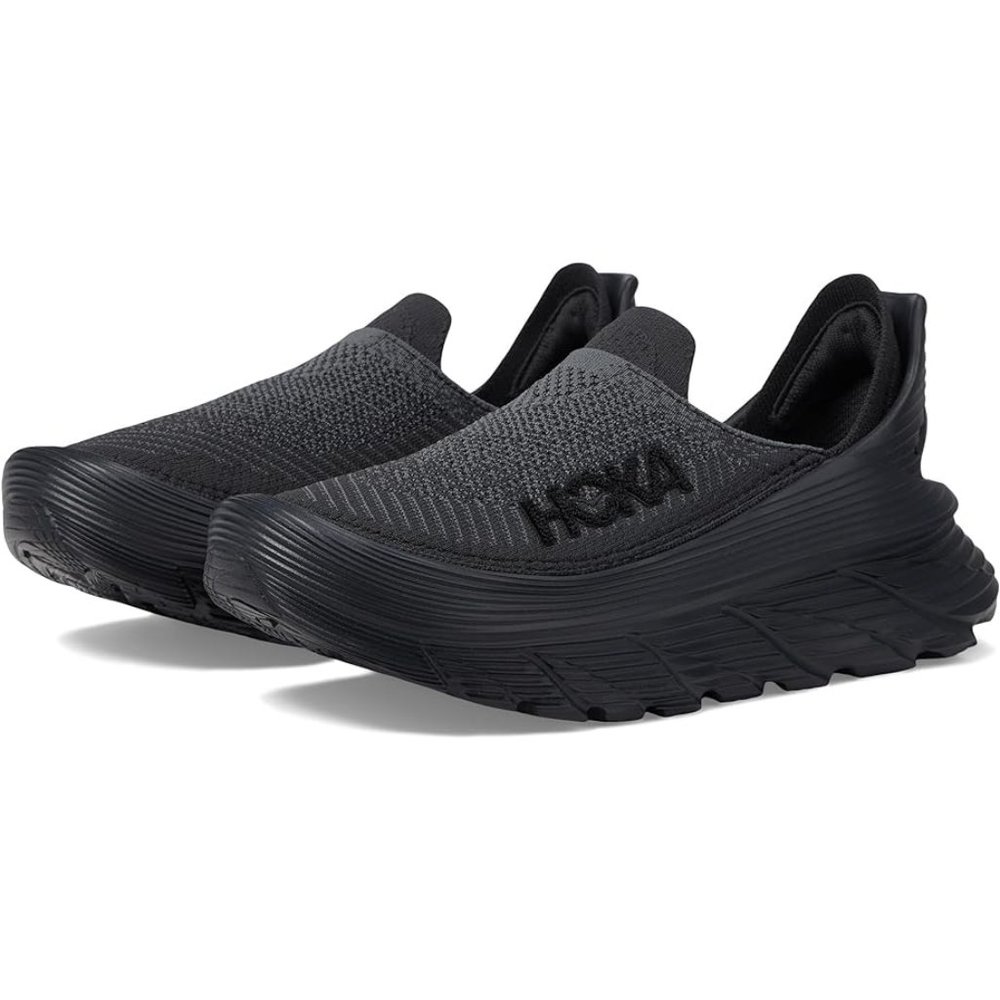 Hoka Restore TC Recovery Shoes | Black | Size 8 Men's | Size 9 Women's